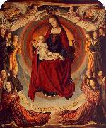 Master of Moulins Coronation of the Virgin Sweden oil painting reproduction